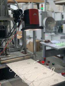 TIN236 The INSPEKTO S70 inspecting FFP2 face masks Inspekto provides quick solution for new QA need