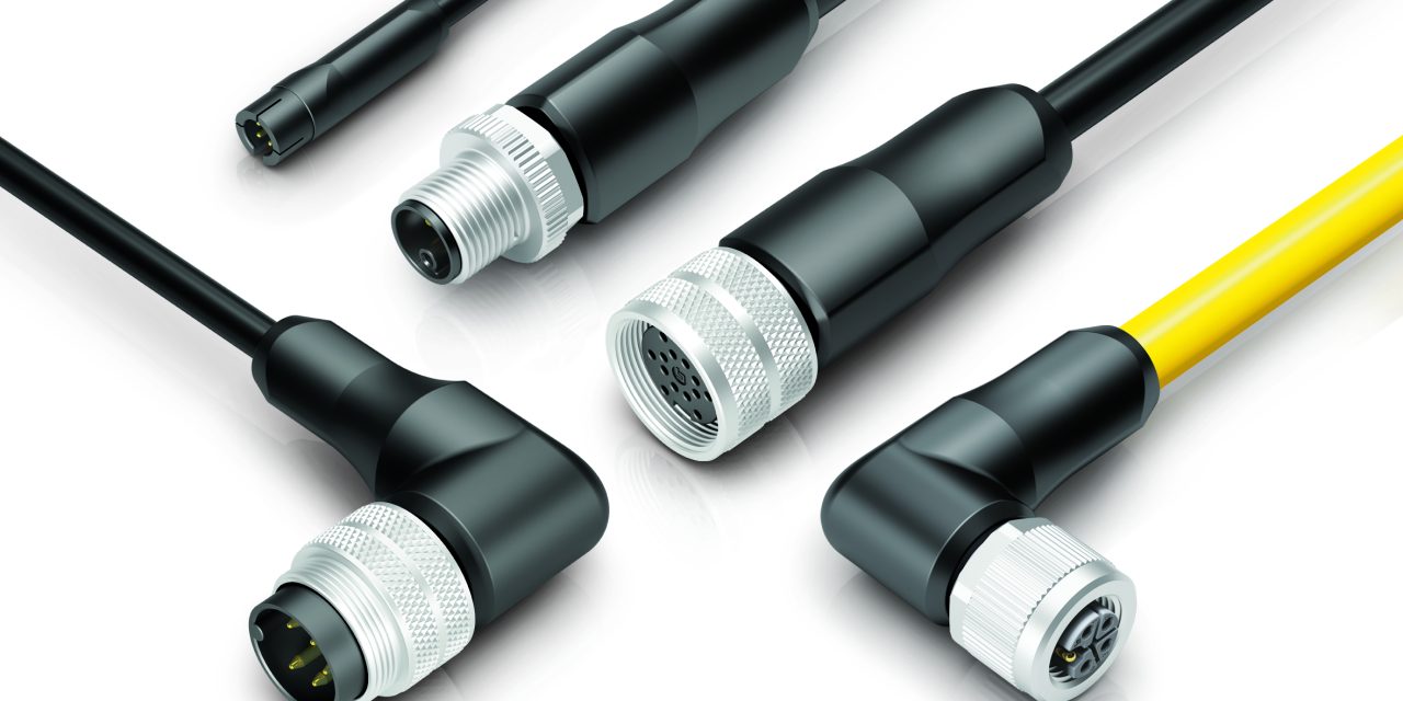 binder sets new standards for cable connectors with triangular moulding
