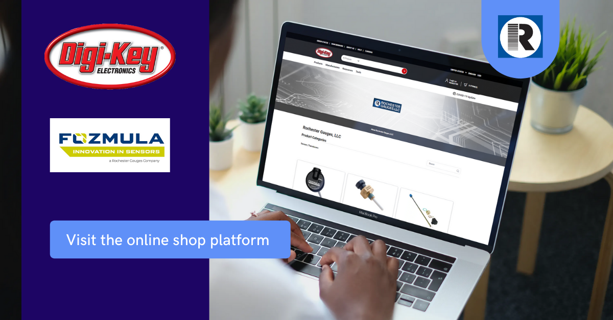 Rochester Gauges and Fozmula partner with Digi-Key
