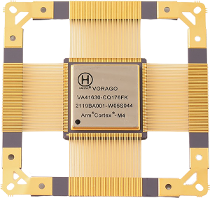 Vorago 41630CQFP Arrow Electronics adds radiation hardened Arm microcontrollers from VORAGO Technologies