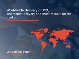 Worldwide delivery Image for Cogent Delivering products for life and safety protection wherever needed