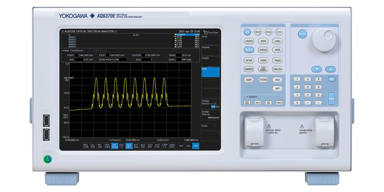 Yokogawa optical spectrum analyser essential for quantum computing lasers