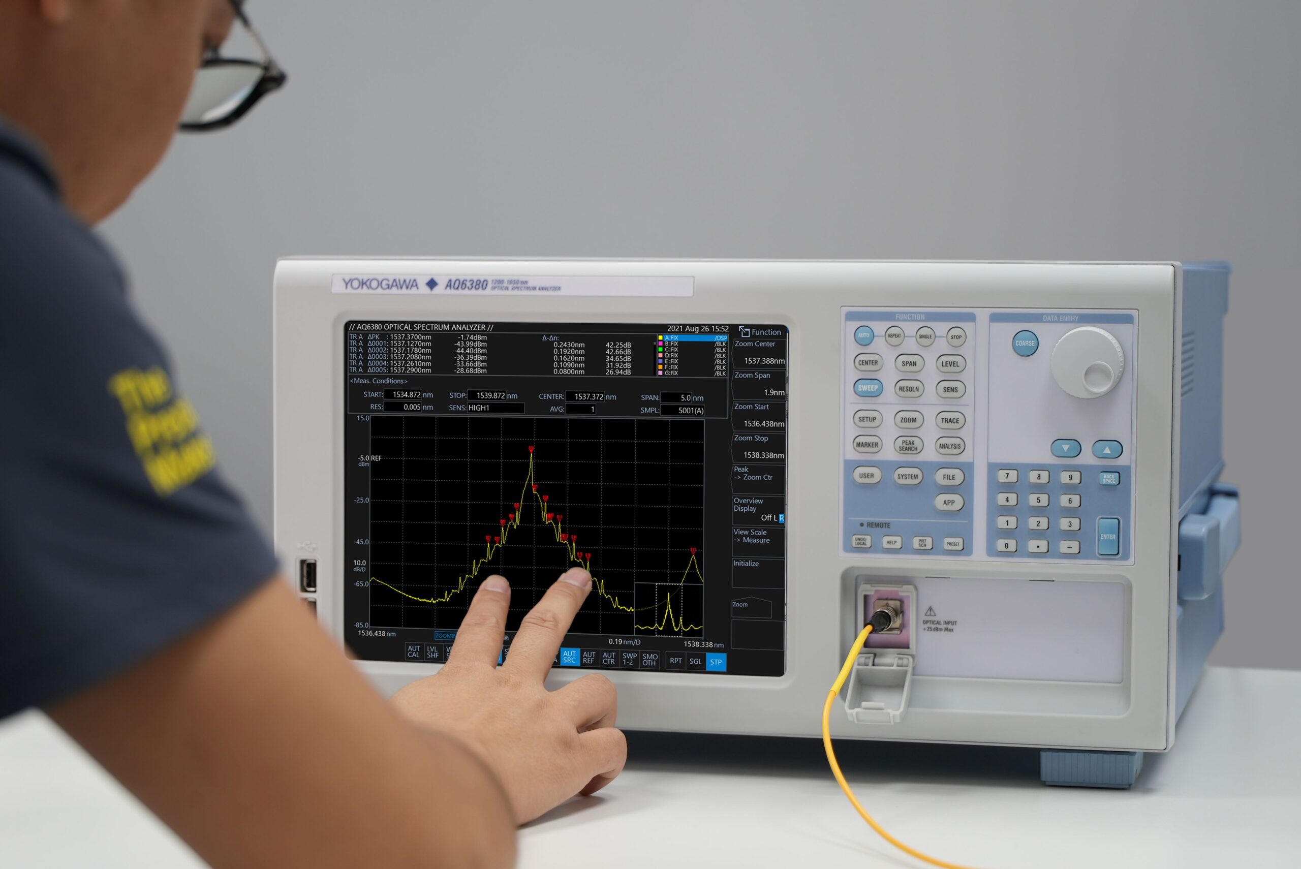 Yokogawa launches extreme precision optical spectrum analyser
