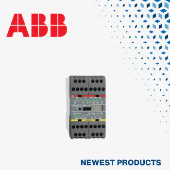 Mouser now shipping new ABB Pluto Safety programmable logic controllers