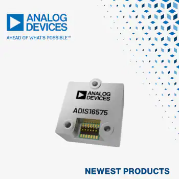 New at Mouser: Analog Devices ADIS1657x MEMS IMU Module