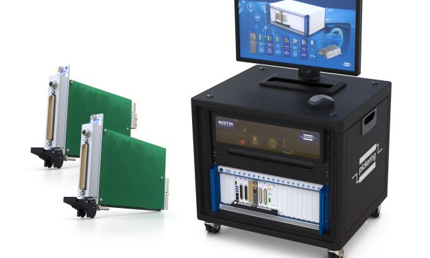 New 5 Amp battery simulator from Pickering on show at The Battery Show North America, Detroit