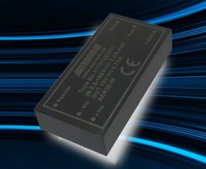 displaytechimage1 20W Brick DC-DC Converter designed for Railways & Instrumentation offers input range from 8.5V - 160V