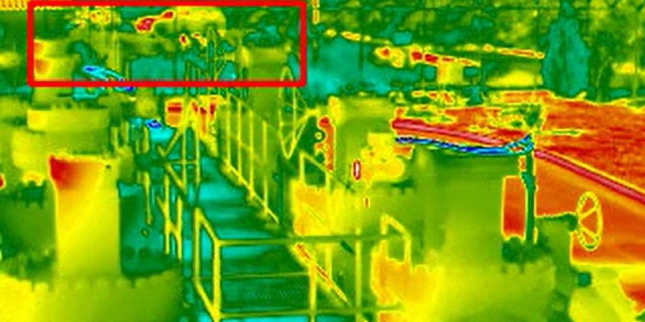Methane gas leak detection and monitoring at LNG Pressure Regulation Facilities using Flir OGI cameras and AI