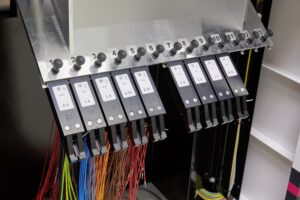 fri19239400 Rittal Wire Terminal Wires in Order Ready to be Installed Rittal Manufacturing Systems reduce time and costs for control panel manufacturing