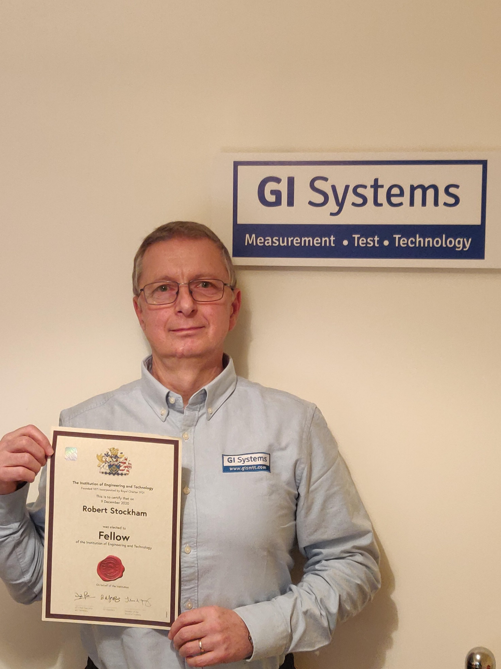 Director of GI Systems elected Fellow of the IET