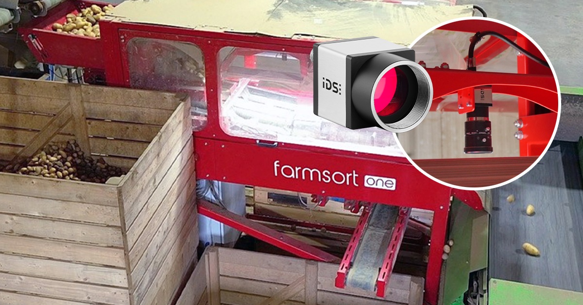 IDS camera technology enables precision potato sorting for professional and family-run farms