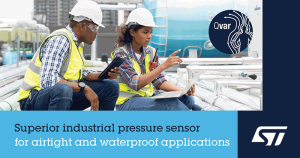ilp28qsw water proof pressure sensor p4549d big STMicroelectronics introduces market-first waterproof MEMS pressure sensor with 10-year longevity for Industrial IoT expansion