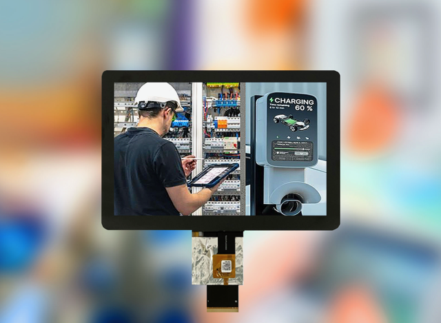 Four new cost-effective 10.1” IPS touch displays with or without CTP
