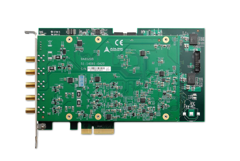 pcie 9852 f rgb ADLINK PCIe-9852 Digitizer with Onboard Signal Averaging: Ideal for High Speed Data Acquisition