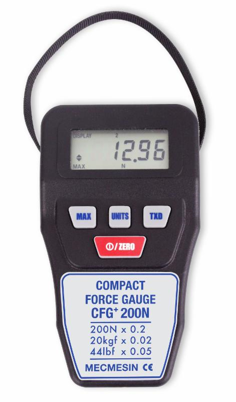 cfg Mecmesin’s digital force gauges