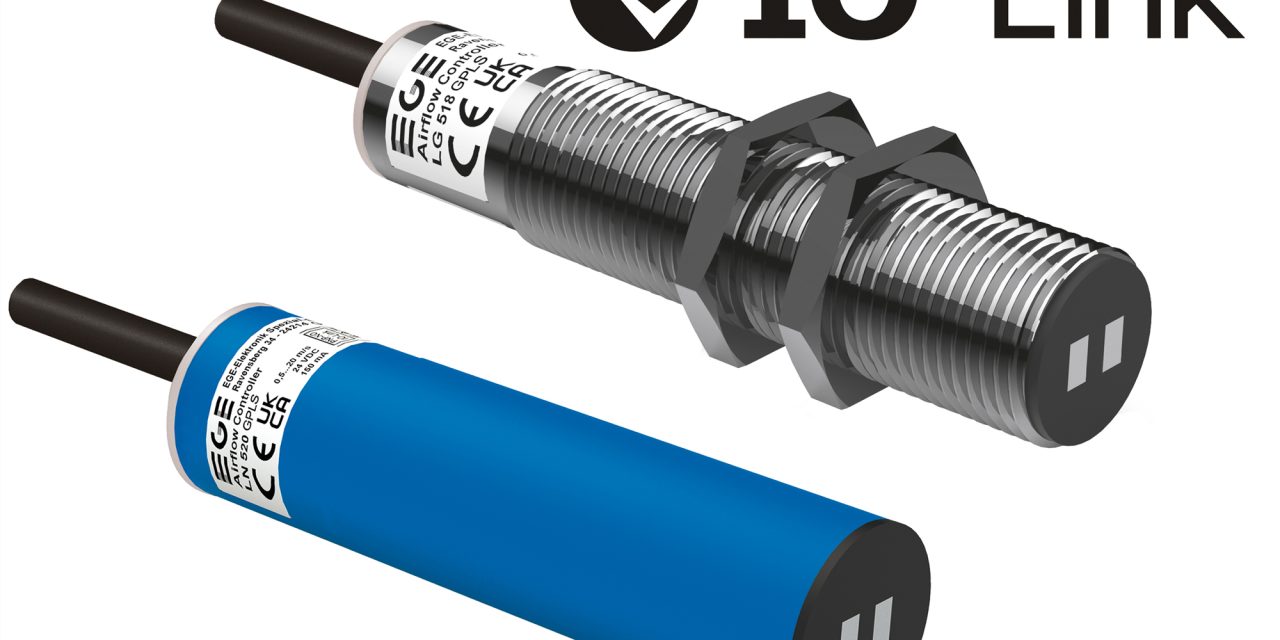 New airflow sensor with IO-Link and Smart Sensor Profile