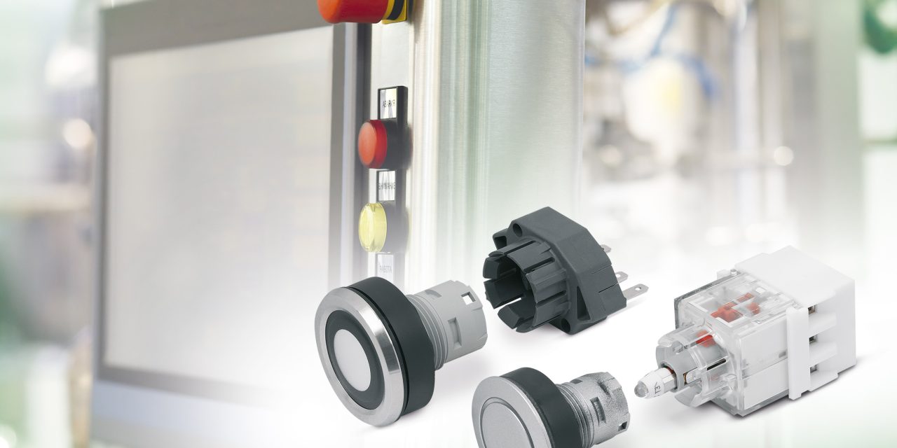 New at norelem: Control and monitoring devices with external contact blocks