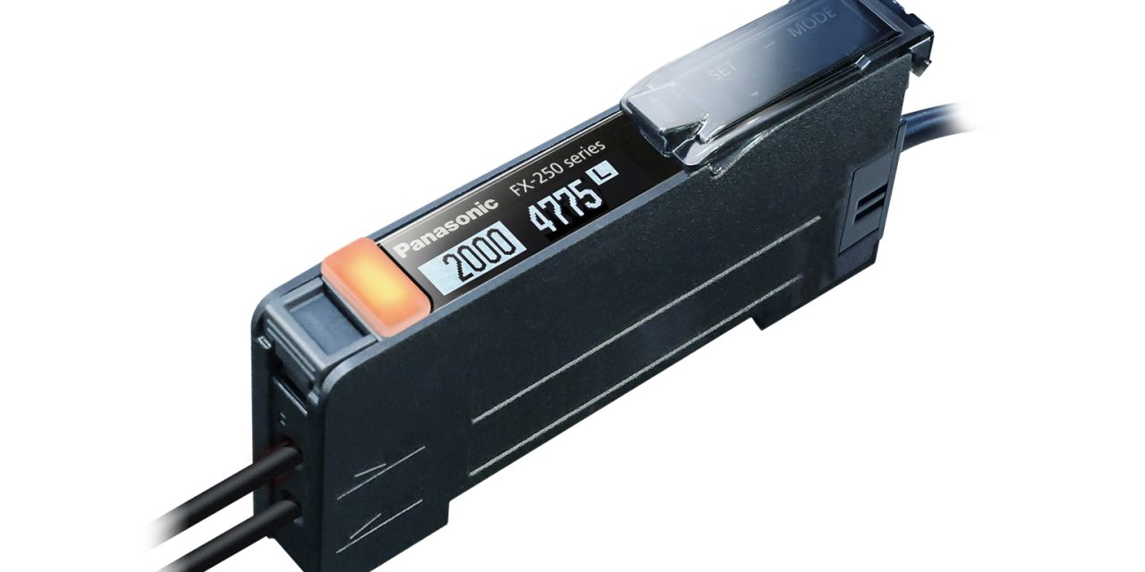 Smart, easy to use, eco-friendly: FX250 digital fibre sensor