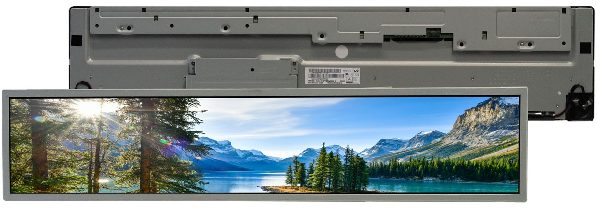 pic 1 3 Introducing the High-Tech AUO 28" Bar type Sunlight Readable TFT Display