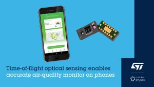 t4603d feb 12 2024 st tof in mobile physics enviro app image STMicroelectronics and Mobile Physics join forces to create EnviroMeter for accurate air-quality monitoring on smartphones