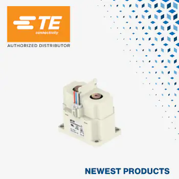 TE Connectivity ECPN and ECPS high-voltage DC contactors now at Mouser