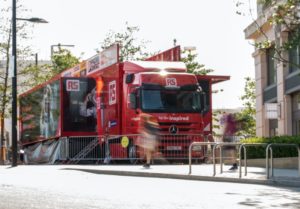 truck RS Components brings Titan II to educate and inspire at New Scientist Live