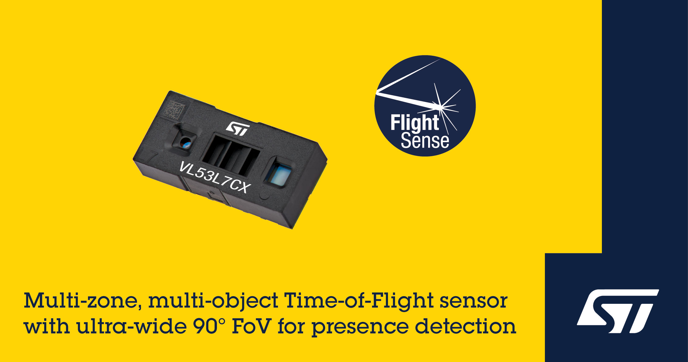 STMicroelectronics reveals latest FlightSense multi-zone distance sensor with camera-like field of view
